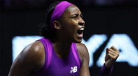 Gauff beats Sabalenka to set up WTA Finals against Zheng 