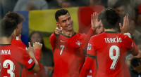 Ronaldo double helps send Portugal into quarter-finals