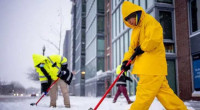 Five dead as huge winter storm grips swathe of US