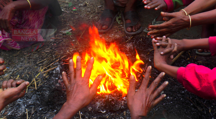 রাজশাহীতে বেড়েছে শীতের কাঁপন