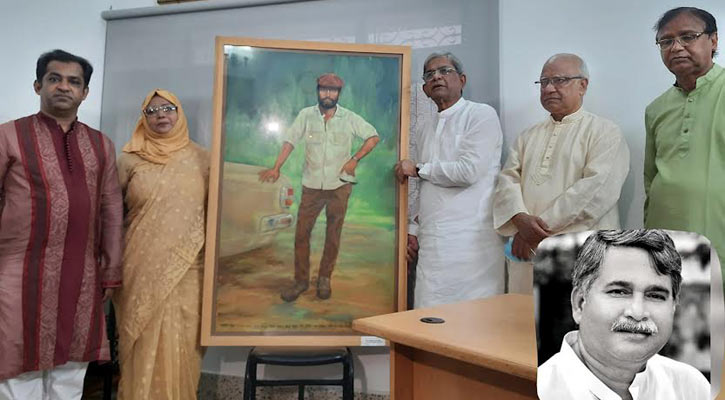 বিএনপি চেয়ারপারসনের কার্যালয়ে ‘রণাঙ্গনে জিয়া’ নামে চিত্রকর্ম