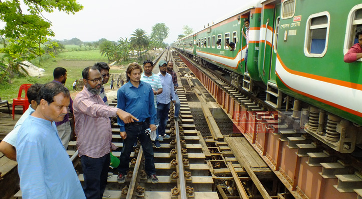 ঈশ্বরদী-আব্দুলপুর সেকশনের ঝুঁকিপূর্ণ ব্রিজের সংস্কার কাজ শেষ