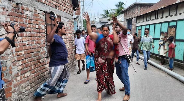 ভয়ে একতলা থেকে পুকুরে ঝাঁপ, যুবকের মরদেহ উদ্ধারের পর এসআই ক্লোজড