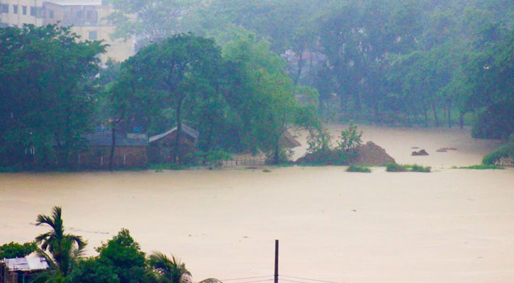 সিলেটে গ্রীষ্মেই ভরাবর্ষা!