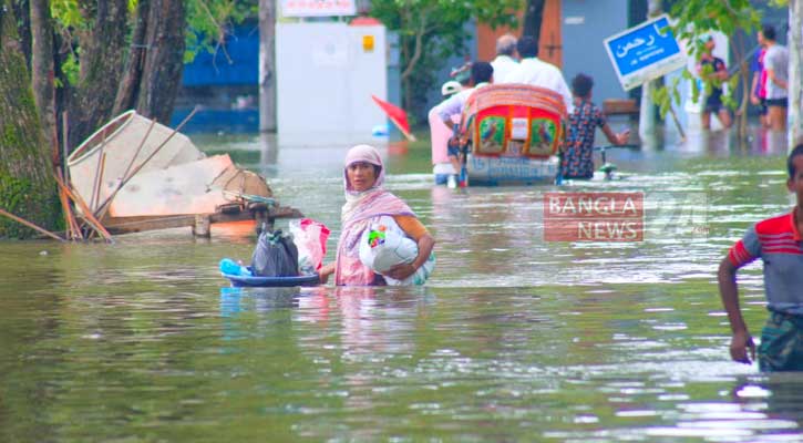 সিলেট-নেত্রকোনায় বন্যার আরও উন্নতির আভাস