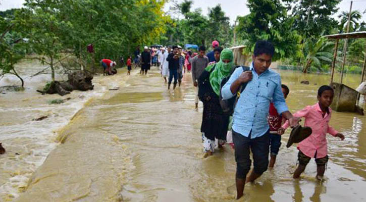 আসাম-মেঘালয়ে বন্যায় ৩১ জনের মৃত্যু 