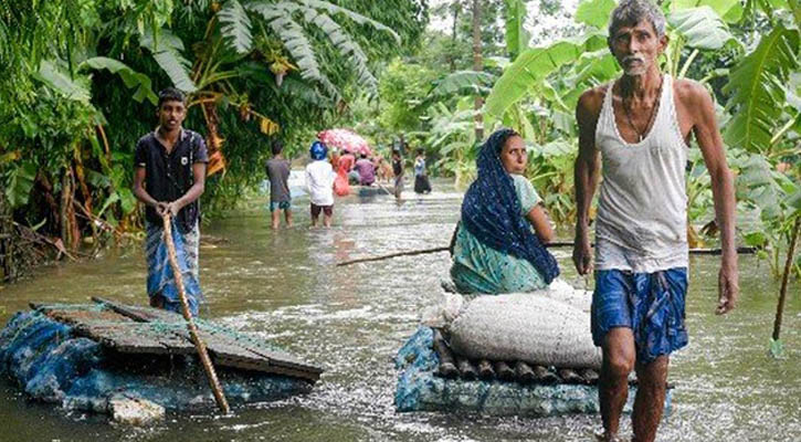 আসাম-মেঘালয়ে বন্যায় মৃতের সংখ্যা বেড়ে ৪২ 