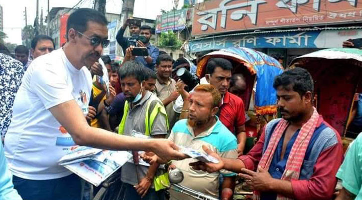 আসুন বন্যার্তদের পাশে দাঁড়াই: শামীম ওসমান