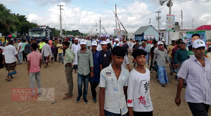 পদ্মা সেতু উদ্বোধন: দলে দলে সমাবেশের পথে যাত্রা