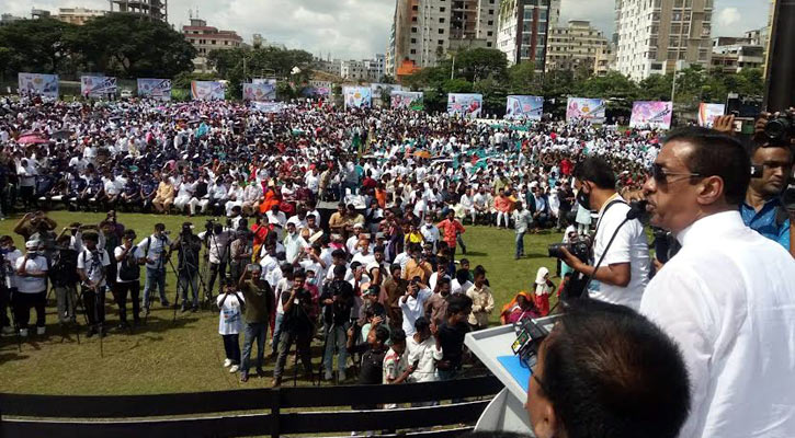 প্রমাণ করেছি আমাদের কেউ দাবায়ে রাখতে পারেনি: শামীম ওসমান