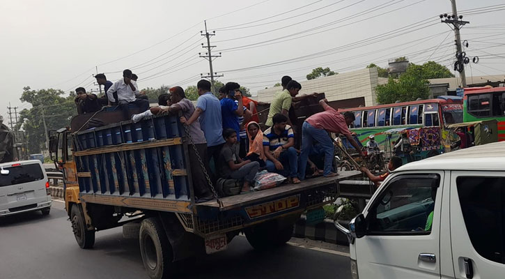 ‘ট্রাক না থাকলে যাইতেই পারতাম না’