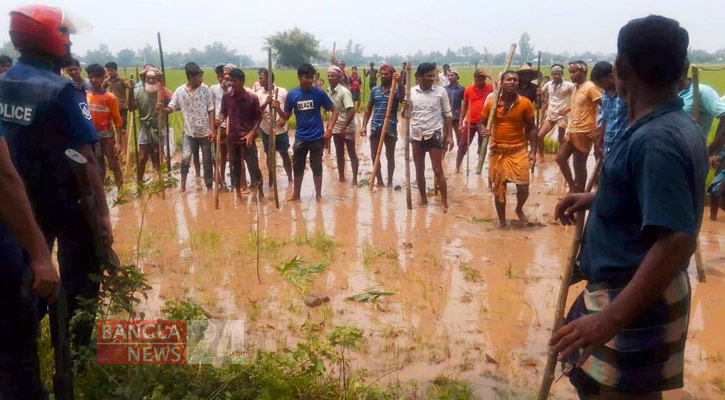 বনায়নে বাধা দেওয়ায় সংঘর্ষ, ১৮৫ জনের নামে মামলা