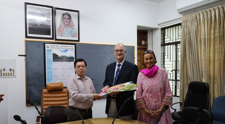 শাবিপ্রবির সঙ্গে গবেষণা প্রকল্পে  কাজ করবে জার্মানি: রাষ্ট্রদূত 