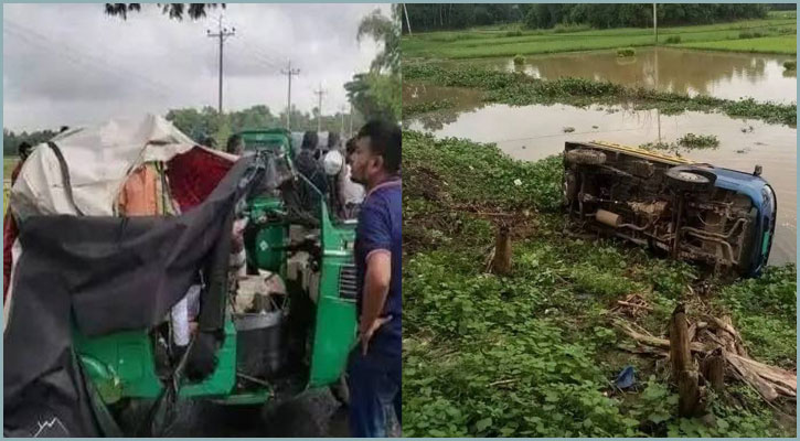 সিলেটে অটোরিকশা-পিকআপ ভ্যানের সংঘর্ষে নিহত ৩