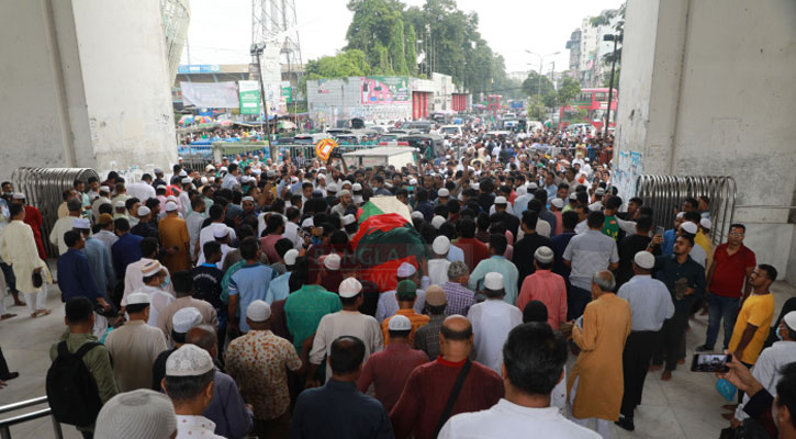 বায়তুল মোকাররমে সাজেদা চৌধুরীর জানাজা অনুষ্ঠিত