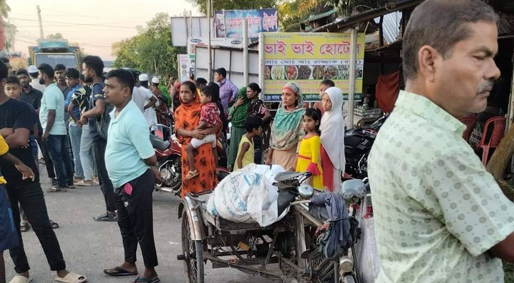 নবজাতক নাতিকে দেখে বাড়ি ফেরা হলো না নানার!