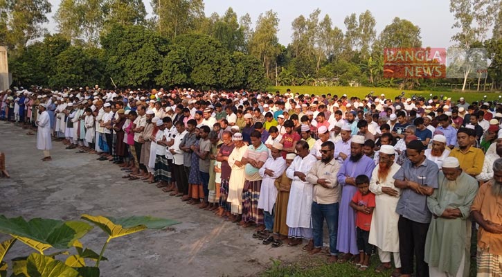 হলের বারান্দা থেকে পড়ে মৃত্যু: রাবি শিক্ষার্থী শাহরিয়ারের দাফন সম্পন্ন