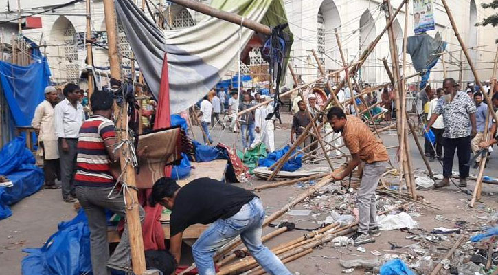 গুলিস্তানের ‘রেড জোনে’ দোকান বসানোয় ৫  জনের জেল