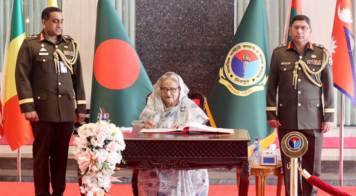 প্রথা-অপ্রথাগত হুমকি মোকাবিলা করুন: প্রধানমন্ত্রী