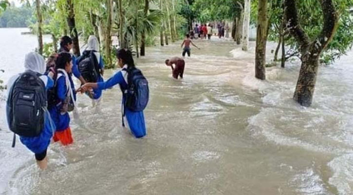 বন্যা কব‌লিতদের ৫২ লাখ  টাকা সহায়তা দেবে যুক্তরাজ্য