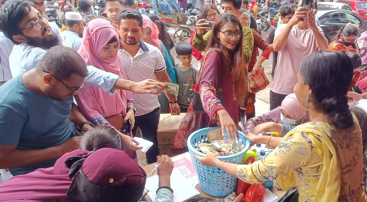 টিএসসিতে তোলা ত্রাণের টাকা খরচ হবে উত্তরবঙ্গের বন্যায়