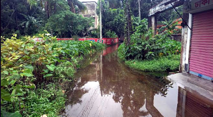 রাজবাড়ী পৌর এলাকার ৬৮ কিলোমিটার সড়কে পৌরবাসীর ভোগান্তি 