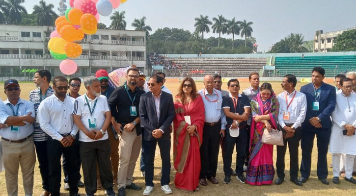 জিয়া ক্রিকেট টুর্নামেন্টের ফরিদপুর বিভাগীয় ম্যাচ অনুষ্ঠিত