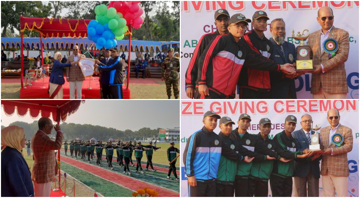 পাবনা ক্যাডেট কলেজে ৪১তম আন্তঃহাউস বার্ষিক ক্রীড়া প্রতিযোগিতা 